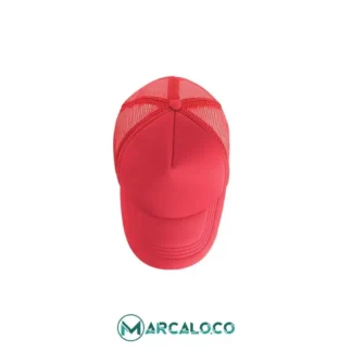 Gorra Hanna Naranja Neón / Blanco