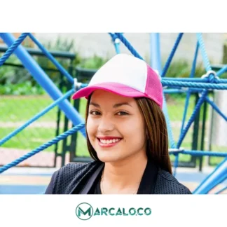 Gorra Hanna Blanco / Negro