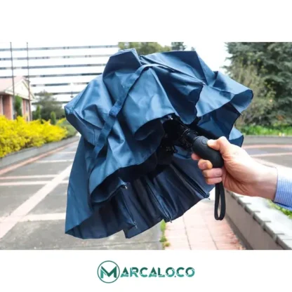 Paraguas 21" Luxury Autom Azul Rey - Image 16