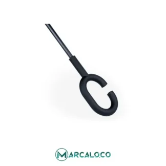 Paraguas 23" Rev Urano Negro / Gris