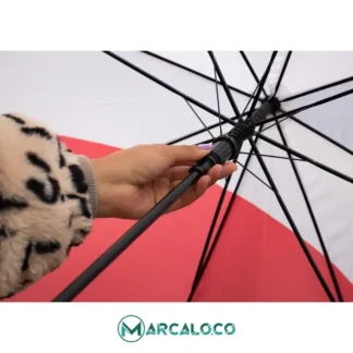 Paraguas 23" Dayana Rojo