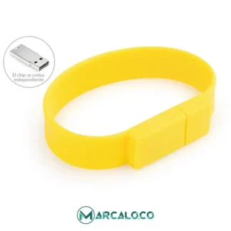 Manilla Bracelet para USB Verde Esmeralda