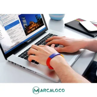 Manilla Bracelet para USB Amarillo