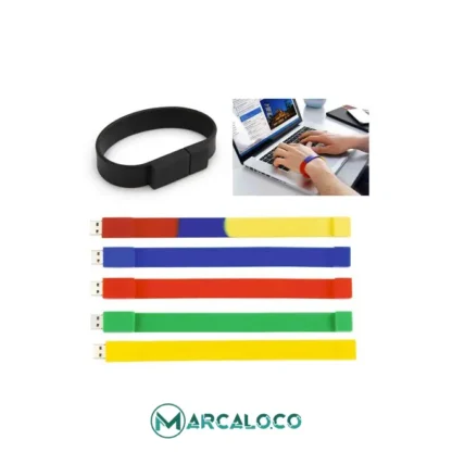 Manilla Bracelet para USB Verde Esmeralda - Image 7