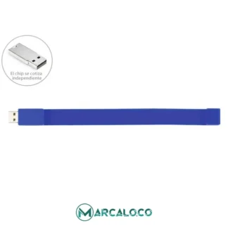 Manilla Bracelet para USB Rojo