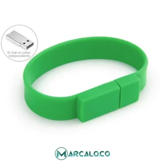 Manilla Bracelet para USB Amarillo